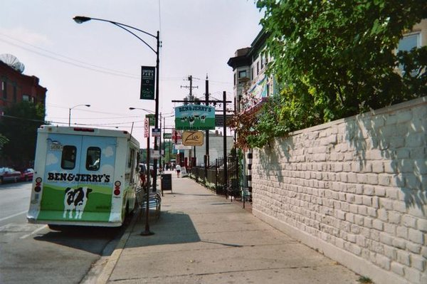 ben and jerry's ice-cream truck!